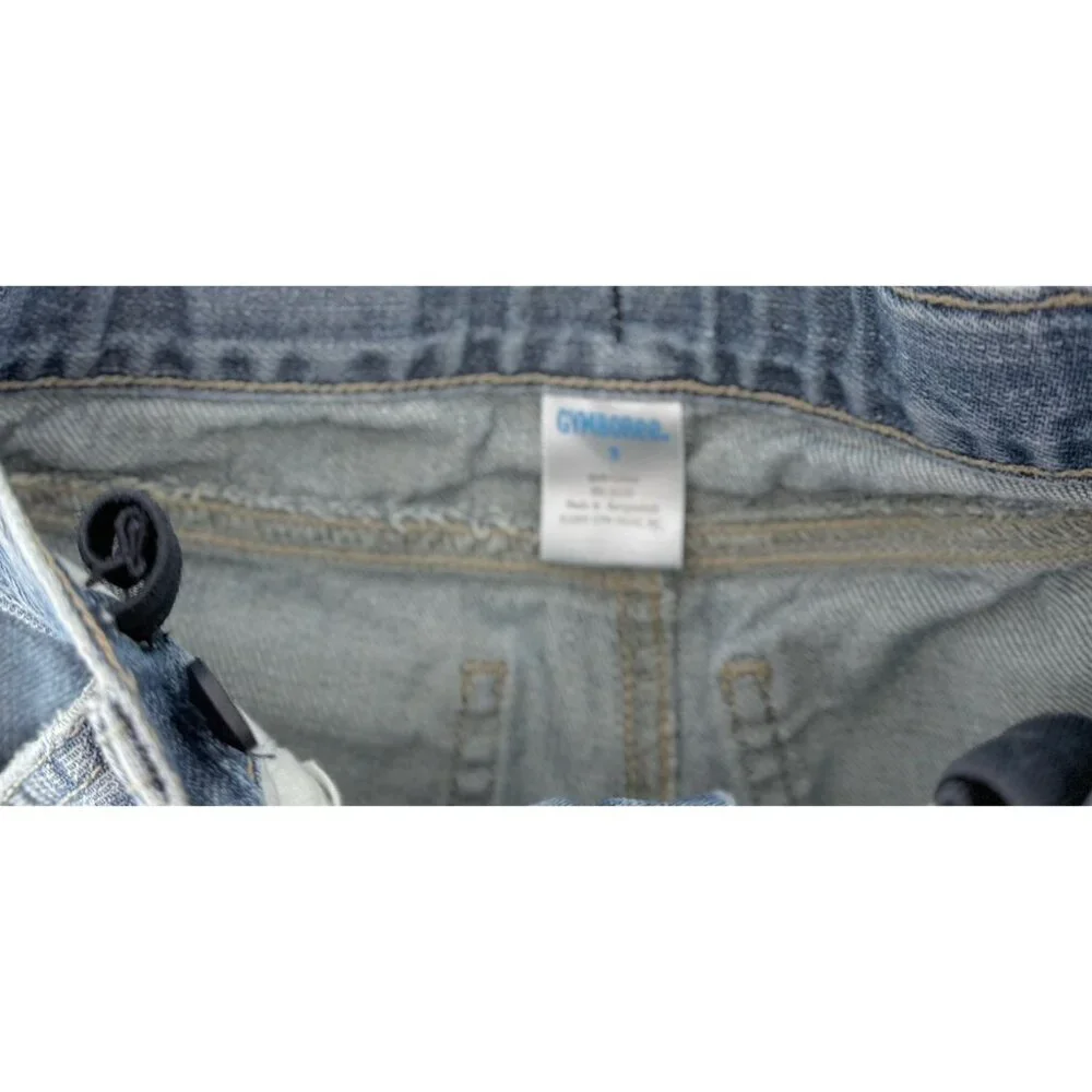 Gymboree Boy’s Denim Jean Cargo Shorts Size 5 Adjustable Waist Normcore‎